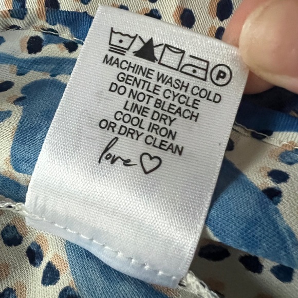 NIC+ZOE Blue and White Midi Dress - Picture 11 of 14